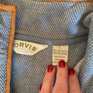 Orvis large men’s sweater